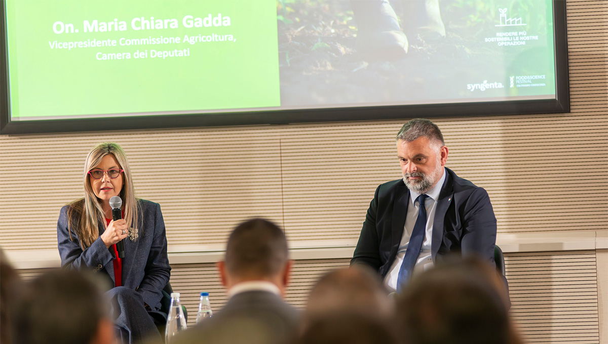 l’On. Maria Chiara Gadda, Vicepresidente della Commissione Agricoltura della Camera dei Deputati